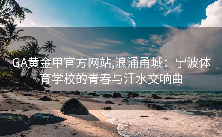 GA黄金甲官方网站,浪涌甬城：宁波体育学校的青春与汗水交响曲